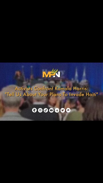 Activists Confront Kamala Harris