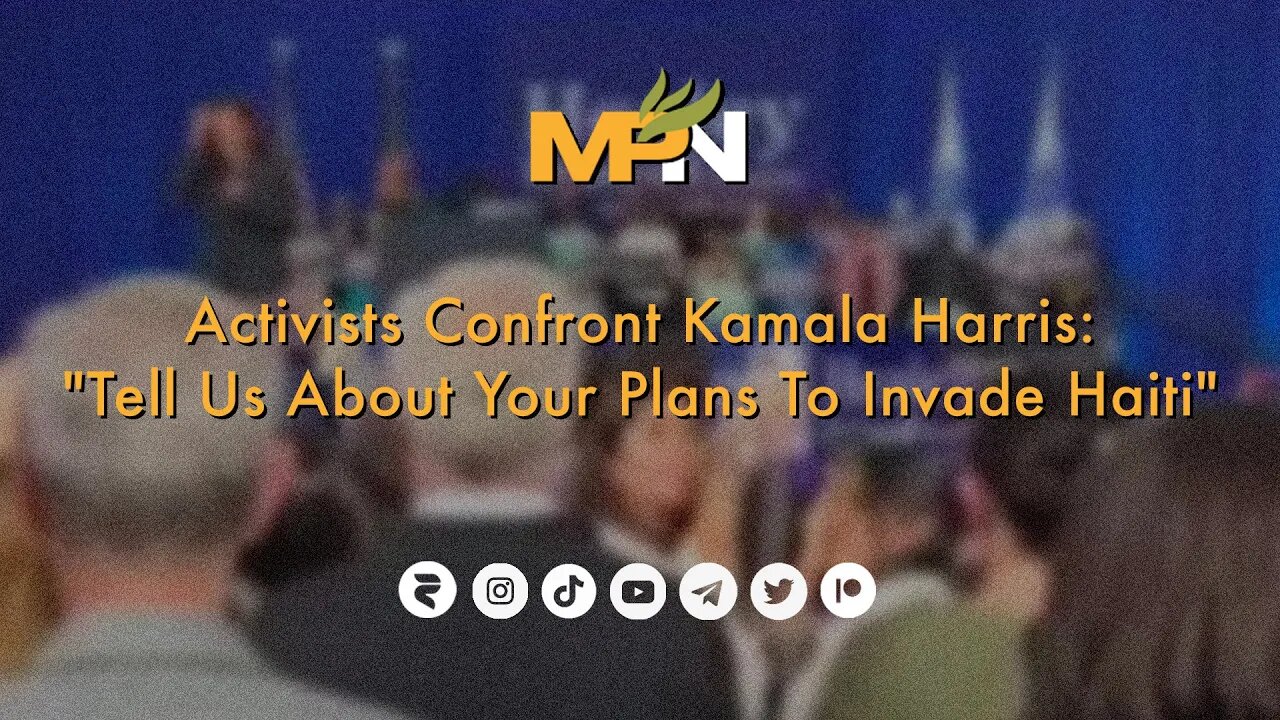 Activists Confront Kamala Harris
