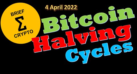 BriefCrypto Bitcoin Halving Cycles Rhyming! - Peak to Low last duration to watch - 4 April