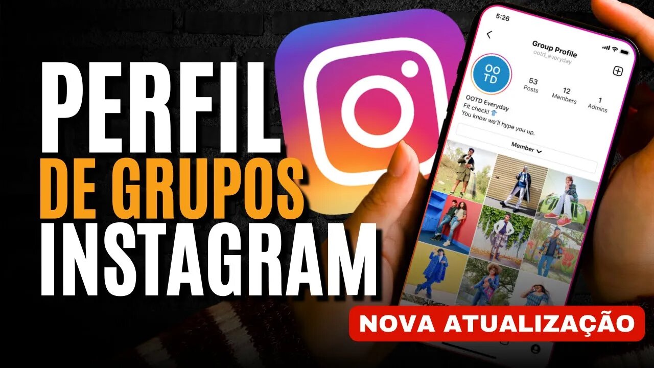 PERFIL DE GRUPO - INSTAGRAM LANÇA NOVA ATUALIZAÇÃO PARA PRODUTORES DE CONTEÚDO