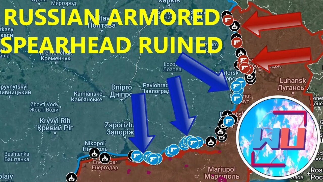 Russian Armored Spearhead Ends In Complete Failure | 3rd Phase Of Ukraine's Summer Offensive Begins