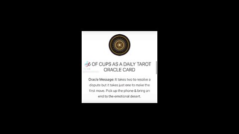 6 Of Cups