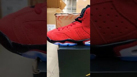 🚨Early Look Jordan 6 Retro Toro Bravo (GS)🚨#shorts #jordan #sneaker