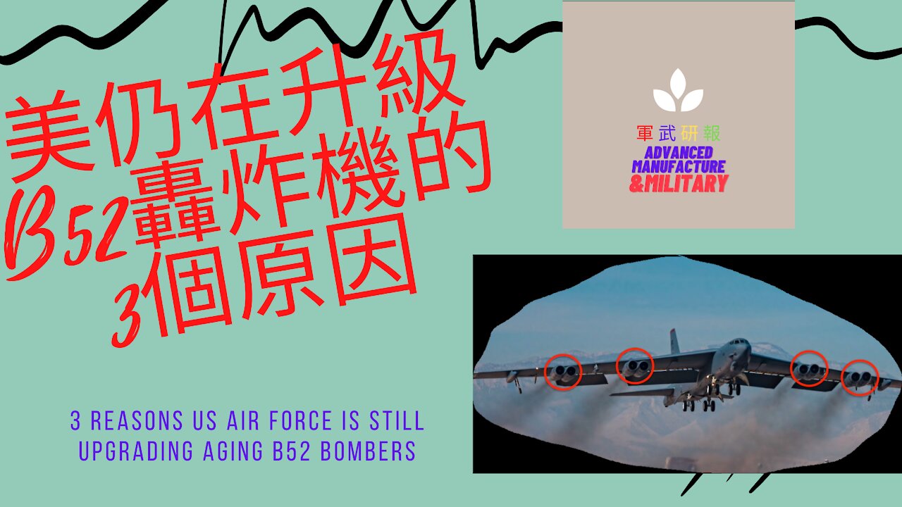 130 美空軍仍在升級B52轟炸機的3個原因 3 reasons US Air Force is still upgrading aging B52 bombers