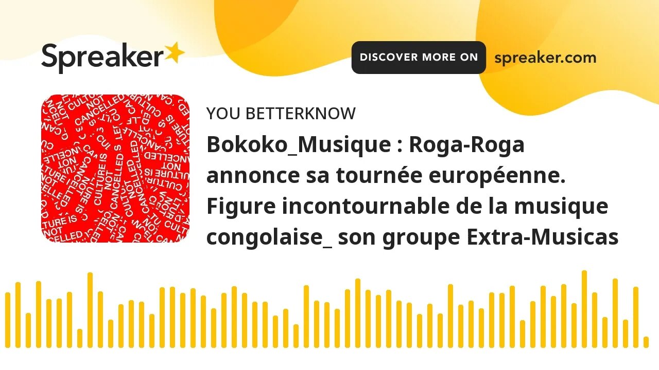 Bokoko_Musique : Roga-Roga annonce sa tournée européenne. Figure incontournable de la musique congo