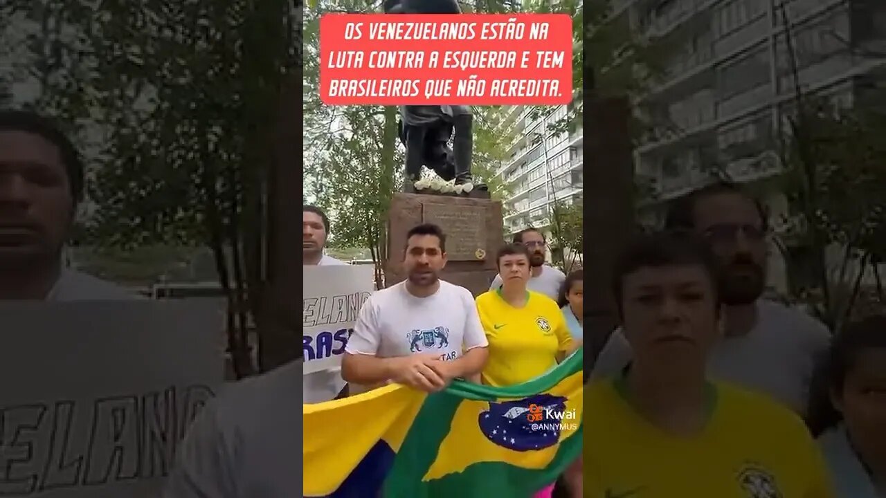 OS VENEZUELANOS ESTÃO ALERTANDO O POVO BRASILEIRO A VOTA NO CERTO E DEPOIS NÃO SE ARREPENDEREM.