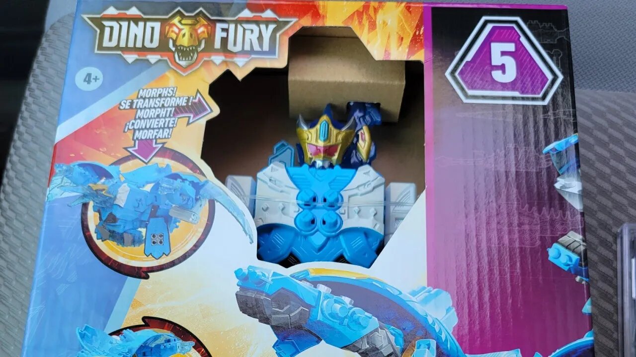 Ptera Freeze Zord Unboxing Dino Fury Season 2 #PowerRangersDinoFury