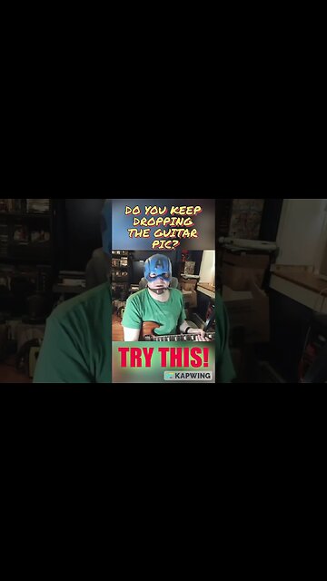 Keep Dropping Your Guitar Pick, Try This! #Shorts