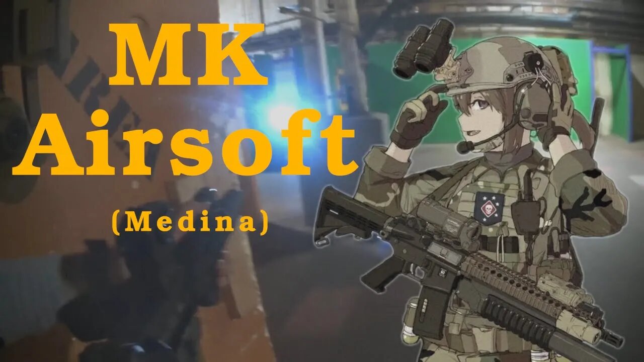 MK Airsoft Medina GBBR Gameplay (GHK M4)