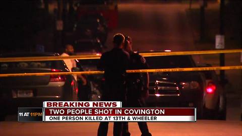 Covington street sees second shooting in days