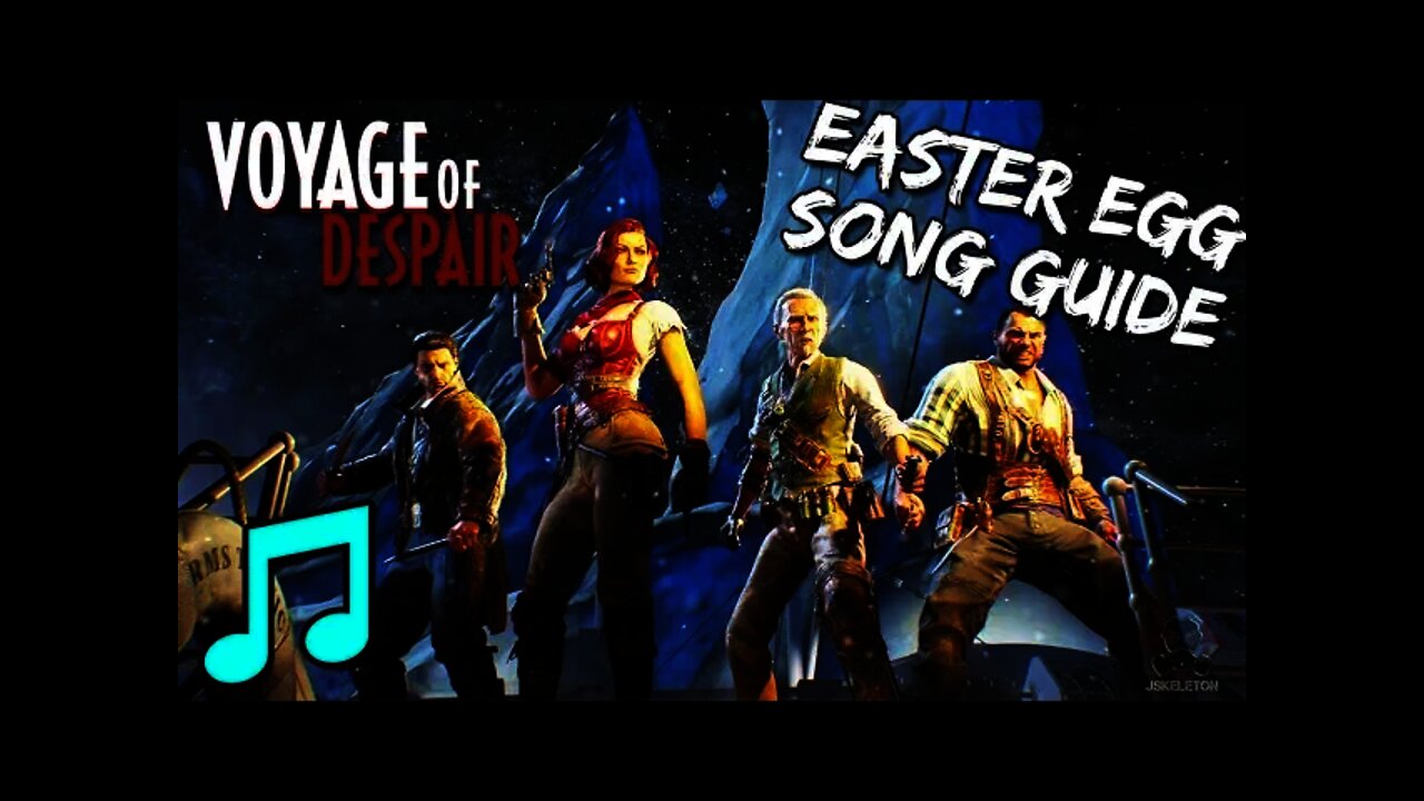 VOYAGE OF DESPAIR Easter Egg Song Guide (All Coins - Black Ops 4 Zombies)