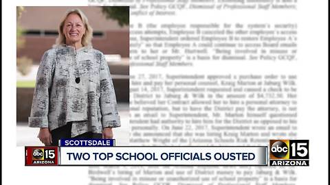 Two top school officials voted out in Scottsdale