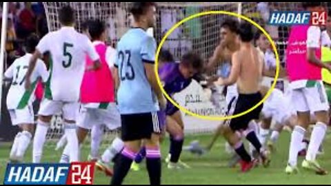 Urgent, the Algerians' attack on Moroccan players is an immoral method from Algeria