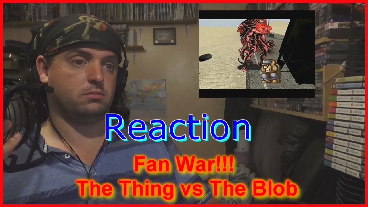 freaky's reaction: Fan War!!! The Thing vs The Blob