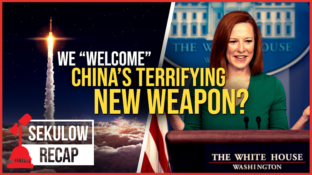 Jen Psaki's Alarming Response to China's Terrifying New Weapon