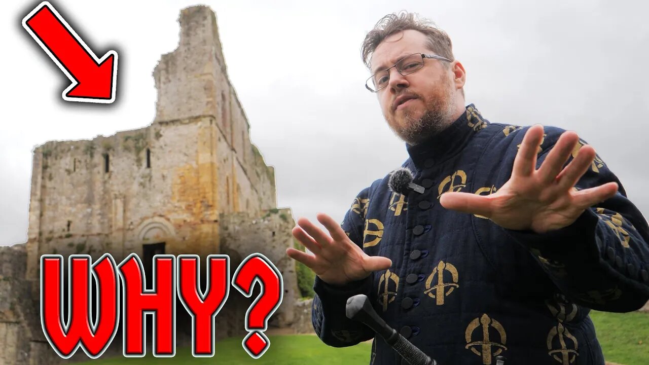 Why is this Castle keep here? The MYSTERY of CHEPSTOW CASTLE