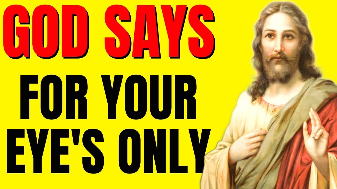 God Message For You "You Should Know" | Gods Urgent Message To You | God Helps