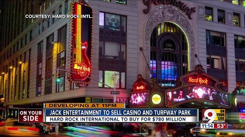 Jack Entertainment cashes out, sells Cincy casino to Hard Rock International