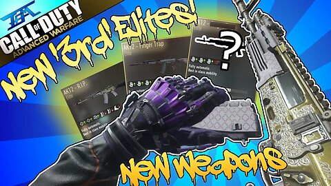 "New Elites"/ 3rd 'Individual' (Elite Weapon Variants) Coming to 'Advanced Warfare!' (PDW DNA Bomb!)