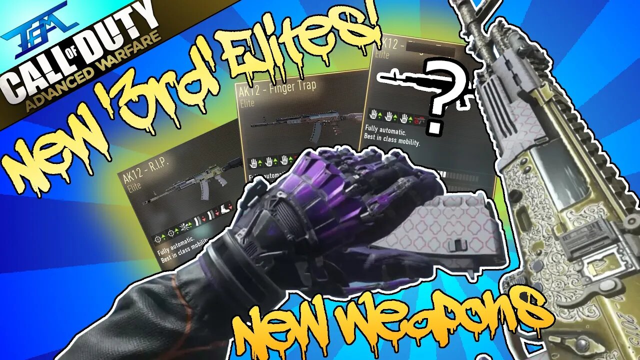 "New Elites"/ 3rd 'Individual' (Elite Weapon Variants) Coming to 'Advanced Warfare!' (PDW DNA Bomb!)