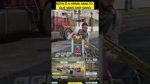 ESTA É A ARMA ASALTO QUE MAIS DAR DANO call of duty moblie #callofduty #callofdutymobile