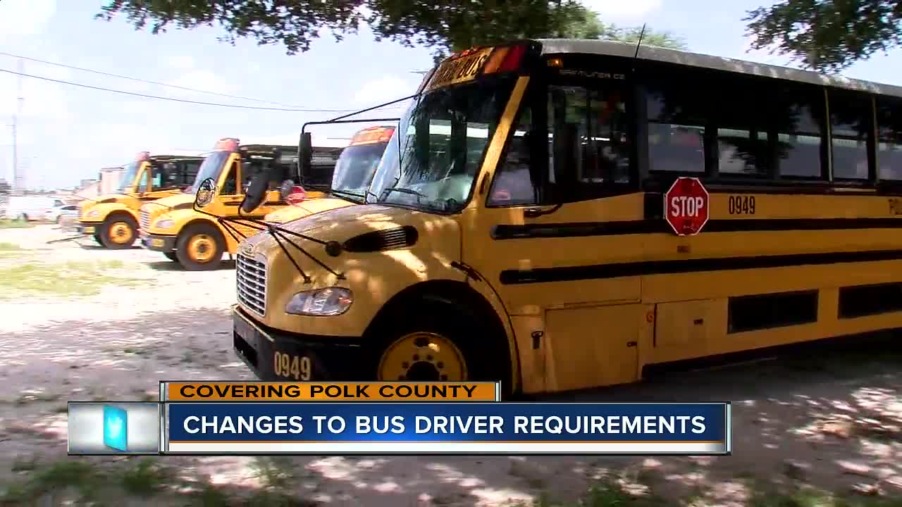 Polk County could see changes to bus driver requirements