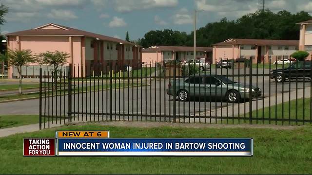 Innocent woman injured in Bartow shooting