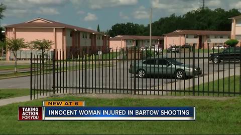 Innocent woman injured in Bartow shooting