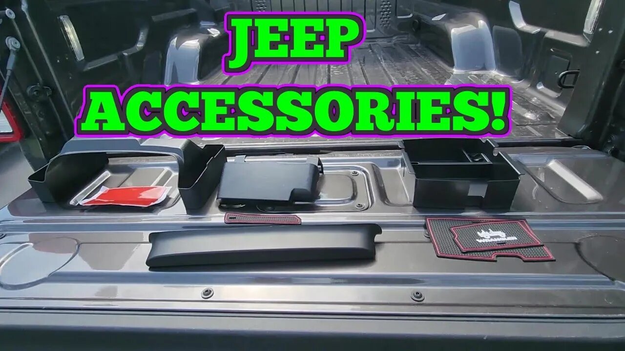 Best Interior Storage Accessories For Your Jeep!