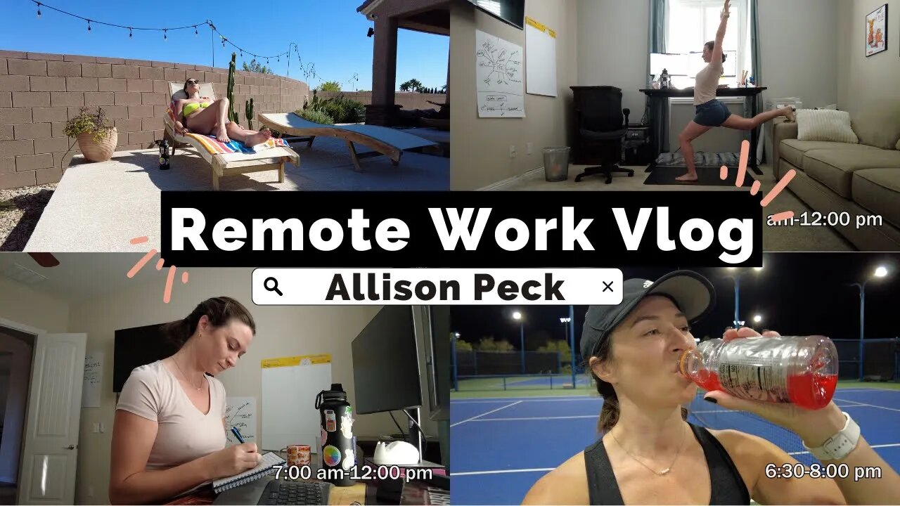 The Remote Job Vlog: Corporate Millennial Edition