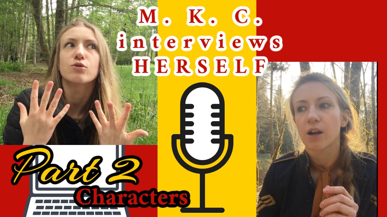 Part 2: M. K. Casperson Interviews Herself ~ Characters ~ Fantasy Novel: Keepers of Fire