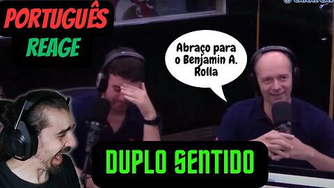 NOMES DE DUPLO SENTIDO - PORTUGUÊS REAGE A PEGADINHAS DE DUPLO SENTIDO DO CANAL CAVEIRA AZUL