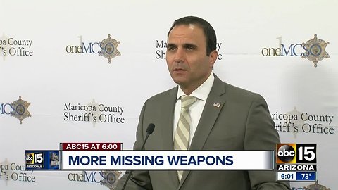 New details released on stolen weapons from MCSO