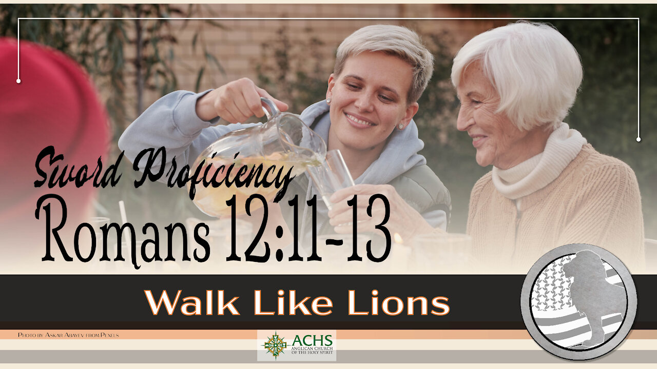 "SP: Romans 12:11-13" Walk Like Lions Christian Daily Devotion with Chappy May 20, 2021