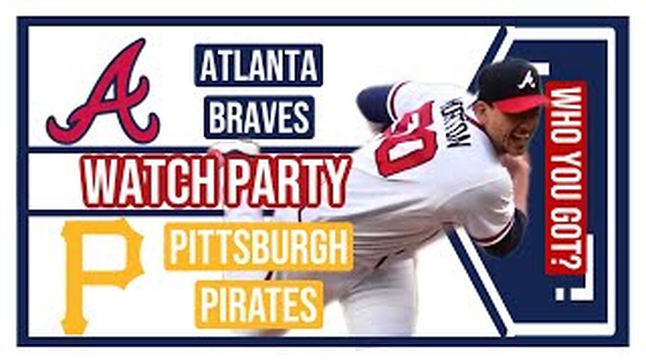 Atlanta Braves vs Pittsburgh Pirates GAME 3 Live Stream Watch Party: Join The Excitement