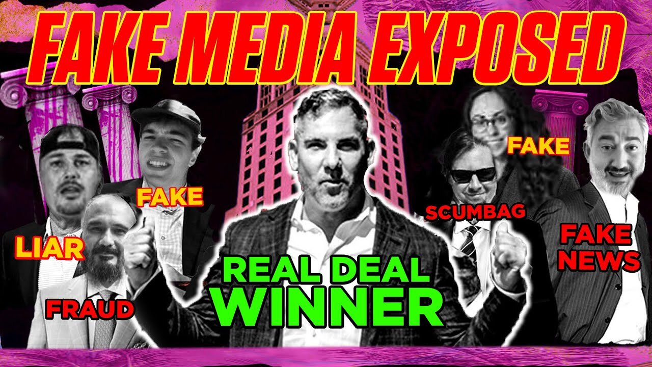 GRANT CARDONE TRASHES MEDIA CLAIMING FRAUD, FAKE NEWS & DEFAMATION