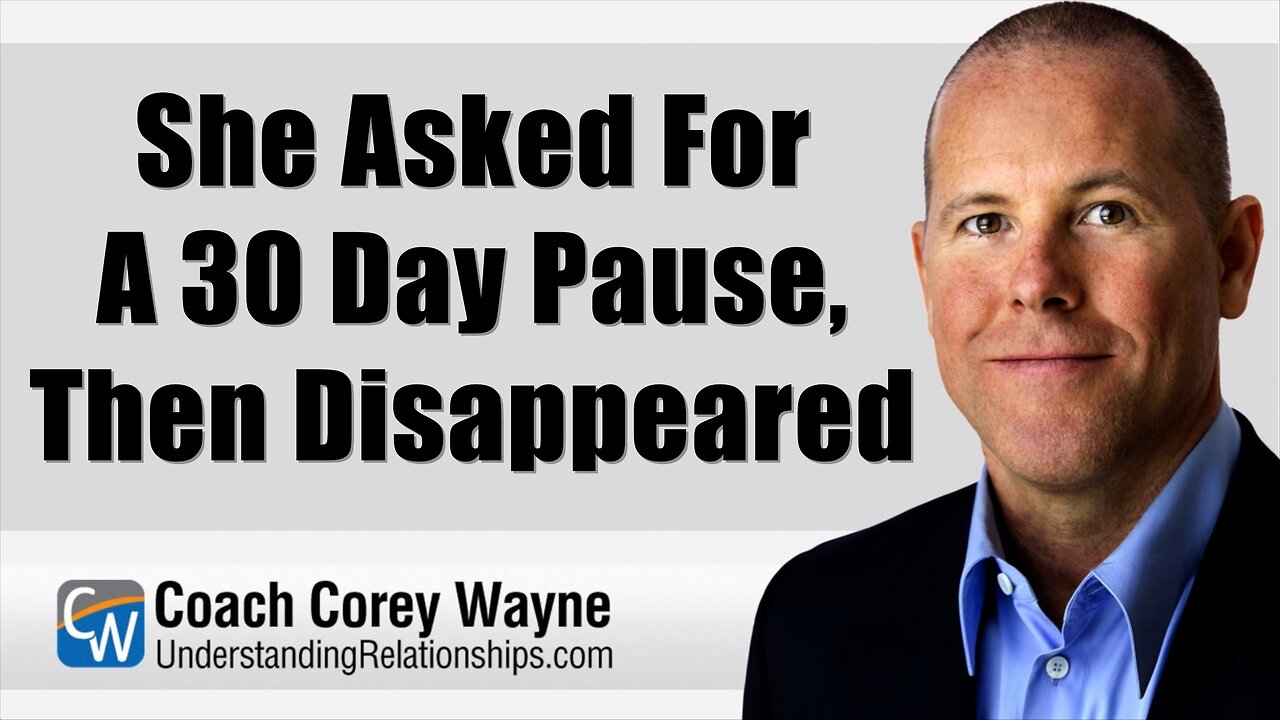 She Asked For A 30 Day Pause, Then Disappeared