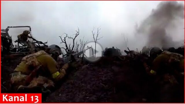 “Russian scoundrels" -Close-range footage of foreign fighters fighting in Ukraine against Russians