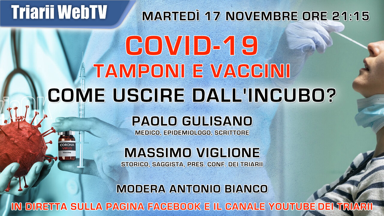 COVID-19 TAMPONI E VACCINI - STRATEGIE PER USCIRE DALL’INCUBO, PAOLO GULISANO - MASSIMO VIGLIONE