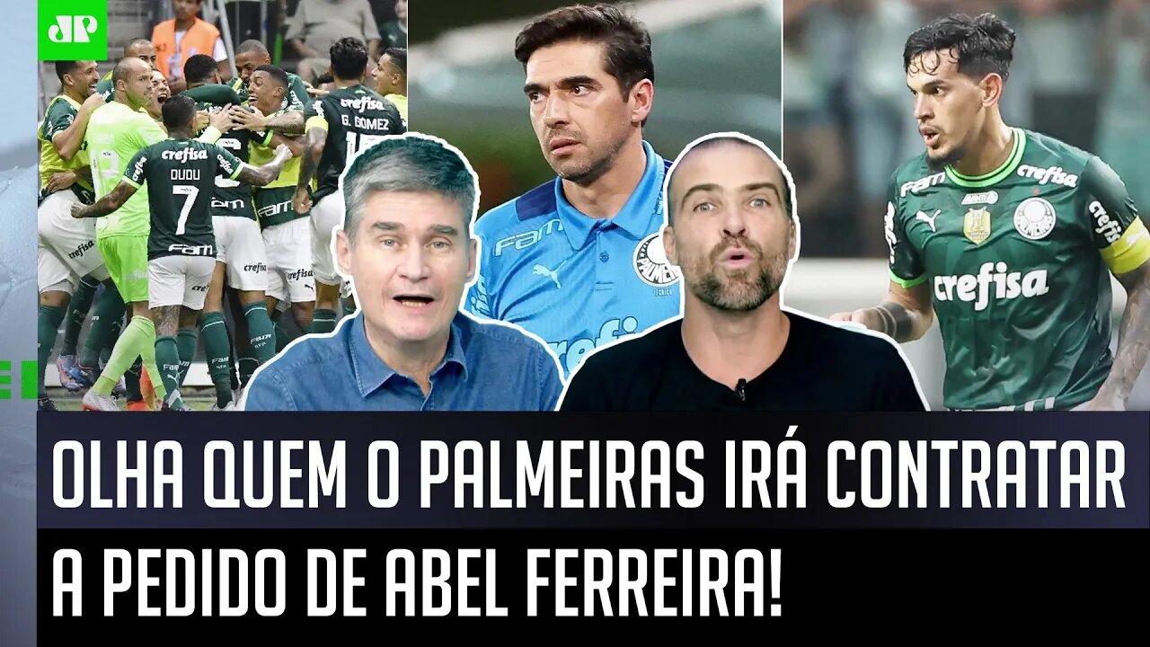 "EU TENHO A INFORMAÇÃO! O Abel Ferreira PEDIU A CONTRATAÇÃO do..." OLHA esse DEBATE sobre Palmeiras!