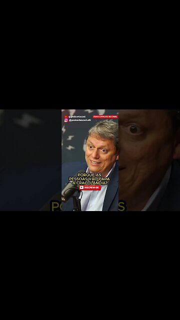 PORQUE AS PESSOAS VÃO PARA A CRACOLÂNDIA? #shorts #cracolandia #cracolândia #tarcisiodefreitas