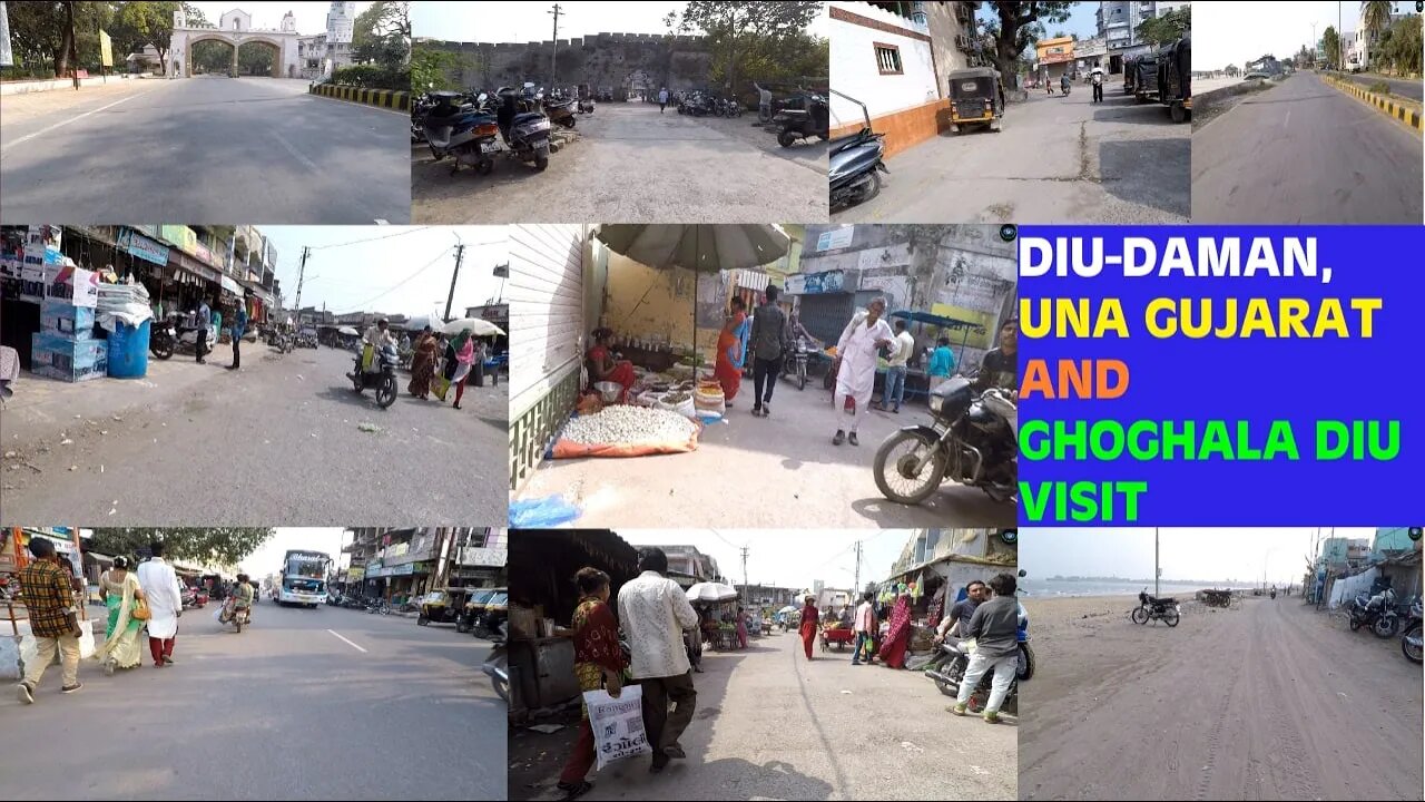 Vlog 43 | Diu Daman to Una Gujarat and Ghoghala Diu visit