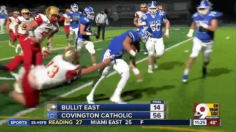 Covington Catholic 56, Bullitt East 14