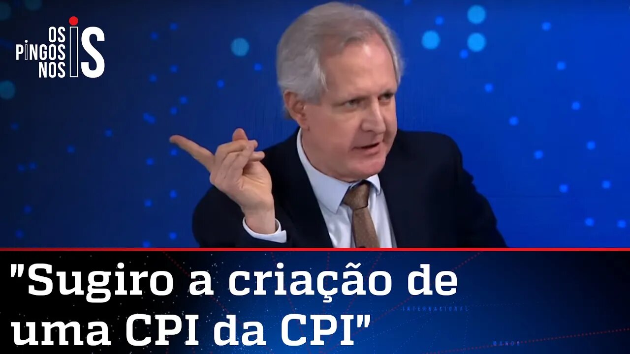 Augusto Nunes: Crítica de Bolsonaro à cúpula da CPI é merecida