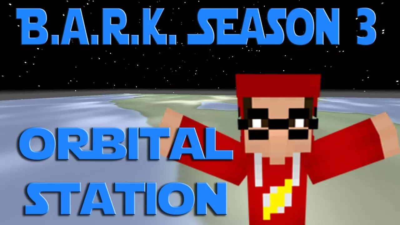 Modded Minecraft BARK S3 ep 28 - Prelude To A Warp Ship. The Space Station.