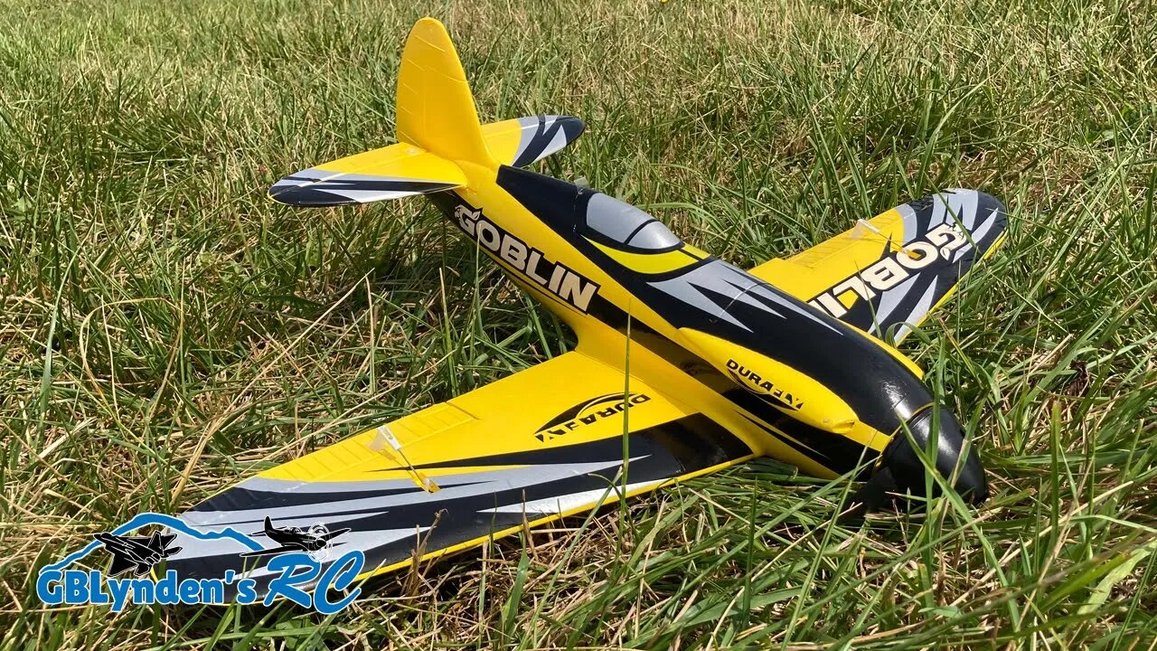 3S 2200 Flight With The Durafly Goblin Racer 820mm RC Plane By Reckem Roys RC