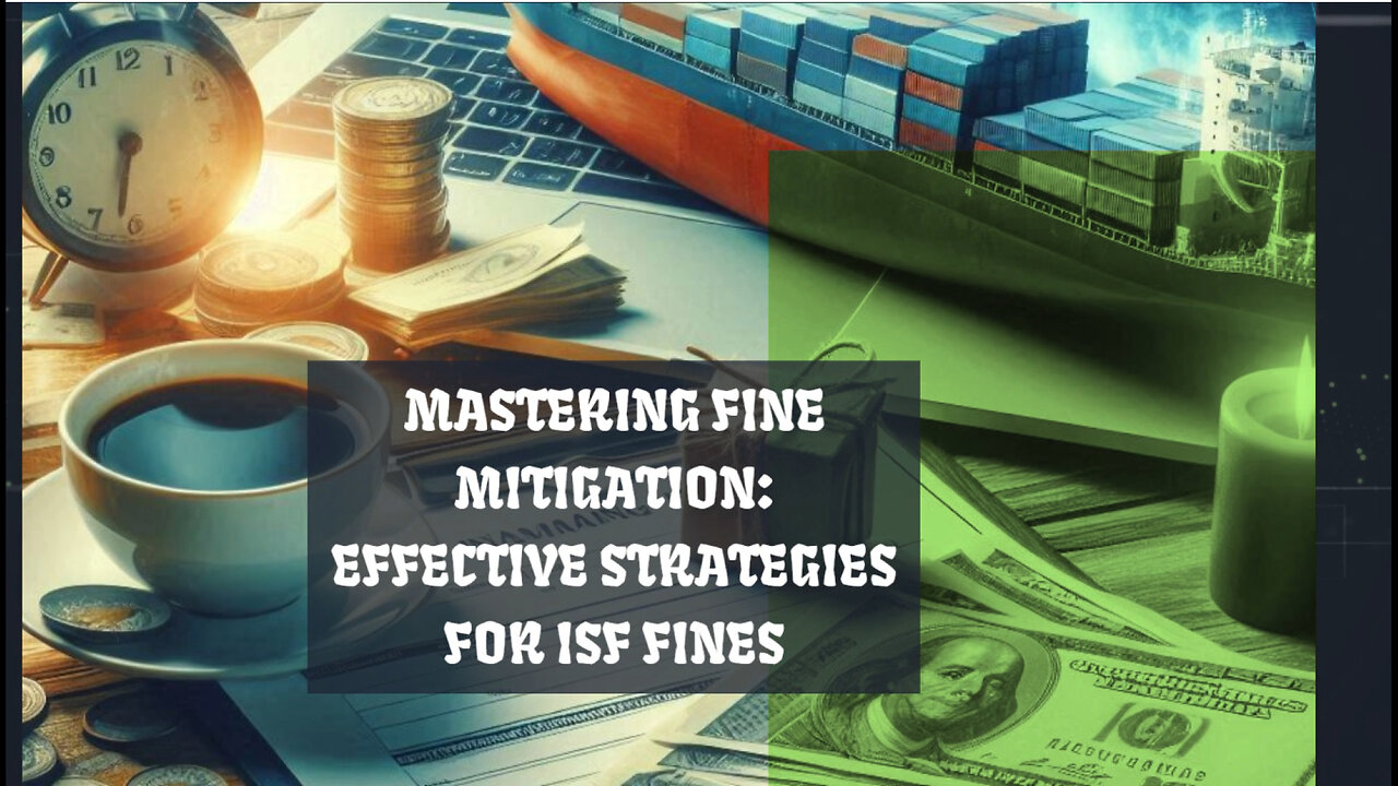 Strategies for Mitigating ISF Fines