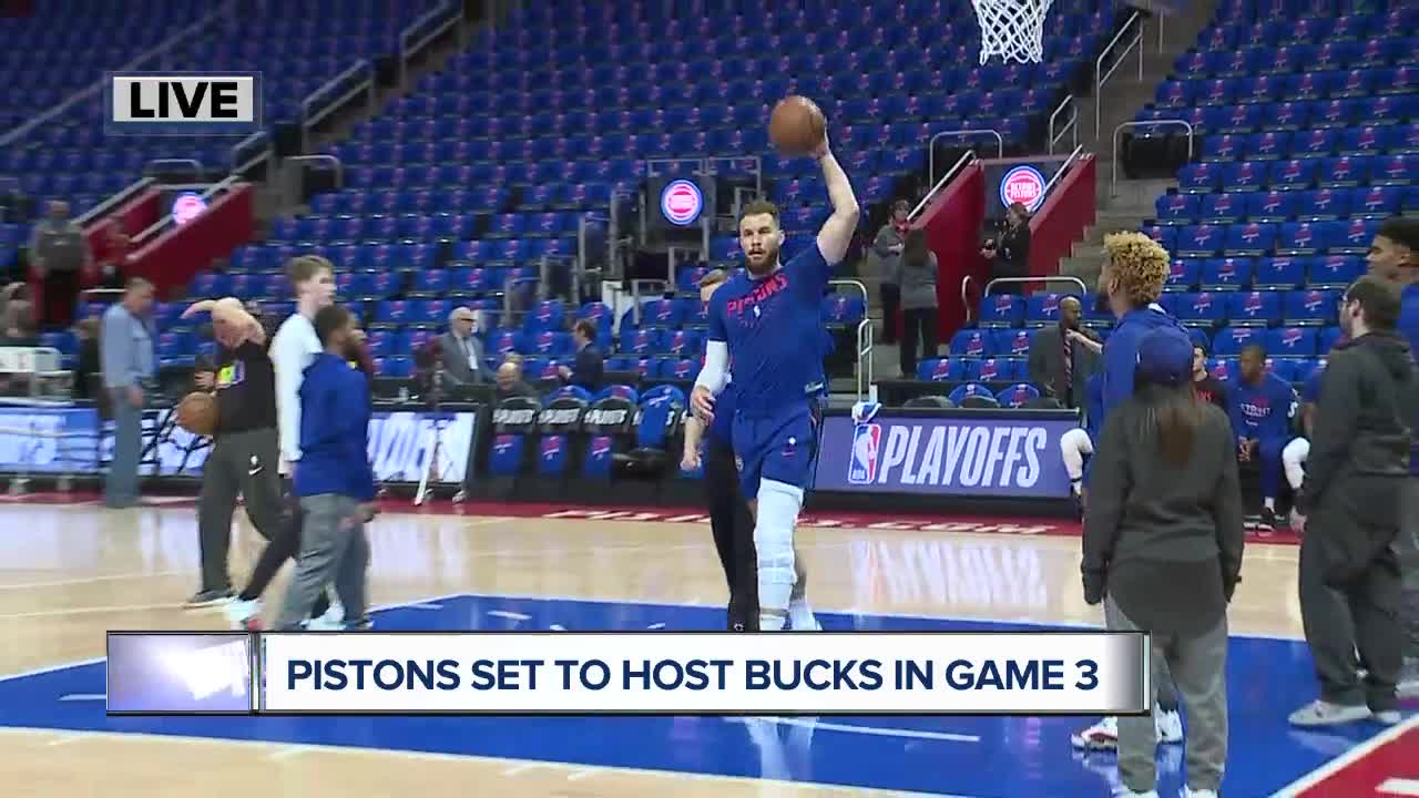 Blake Griffin game-time decision for Pistons in Game 3