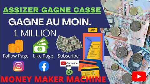 Comment gagnez Rs960/ $20 en 1heur et Facile a fair meme sure son Portable