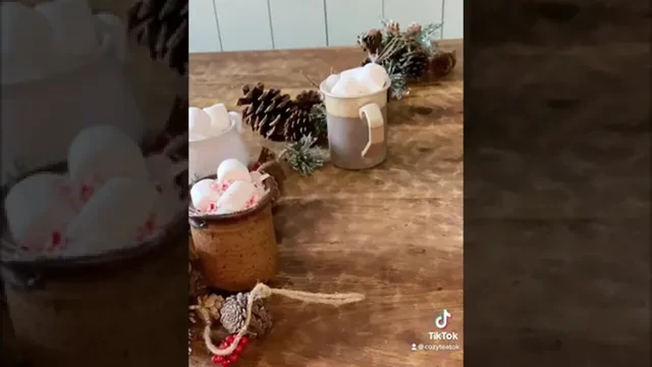 Make Hot Cocoa tiktok cozyteatok